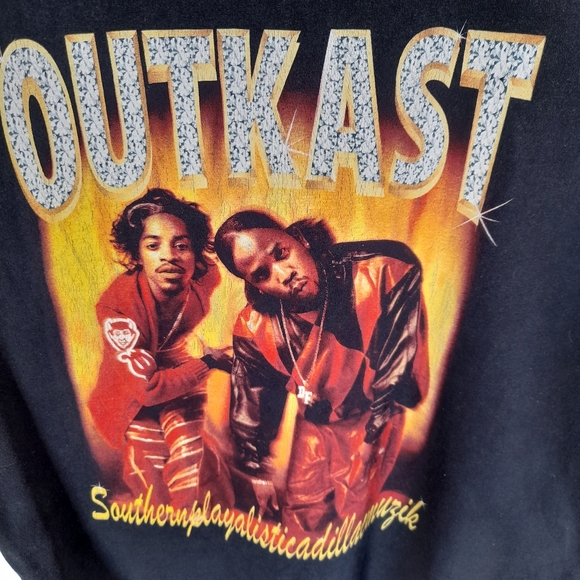 Vintage 90s Outkast Band T-Shirt - Picture 3 of 4
